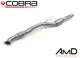 Cobra Sport Corsa VXR Decat Removes Second Cat Pipe Nurburgring Exhaust VX14A