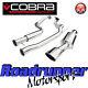 Cobra Sport Leon Cupra R 3 Full Exhaust System Resonated Inc Decat D/pipe SE11c