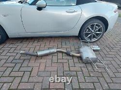 Cobra Sport Mazda MX5 Exhaust Cat Back Resonated MK4 ND