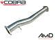 Cobra Sport Mitsubishi EVO X Stainless Steel Decat Pipe Decat EVO 10 MT33