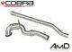 Cobra Sport VW MK7 Golf R Largebore Downpipe and Decat Exhaust VW47