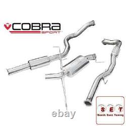 Cobra Sport Vauxhall Corsa D VXR Resonated Turbo Back & Decat Exhaust 3 2010 on