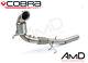 Cobra VW Tiguan R 2.0 TSI Front Downpipe Sports Cat Exhaust 2021 on