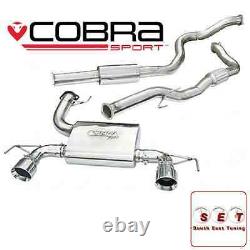 Cobra Vauxhall Corsa D VXR Nurburgring Resonated Turbo Back & Decat 3 07-09