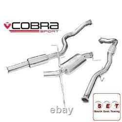 Cobra Vauxhall Corsa D VXR Resonated Turbo Back & Decat Exhaust 3 07-09 only