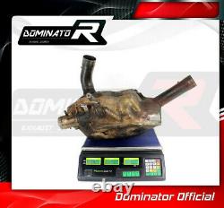 DE-CAT DECAT Cat Eliminator Down Pipe DOMINATOR MTS 1200 S MULTISTRADA 10-14
