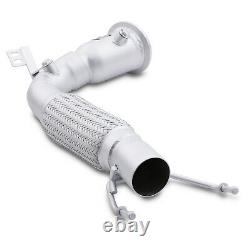 DIRENZA CERAMIC STAINLESS EXHAUST DE CAT DECAT DOWNPIPE FOR BMW F40 M135i M135