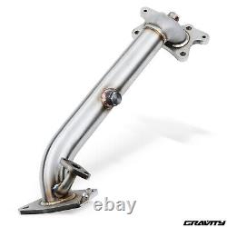 Decat Downpipe Exhaust Stainless De Cat Pipe For Honda CIVIC Fn Type S 06-12