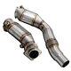 Direnza 3 Exhaust Sports Cat Downpipes For Bmw M2 Competition / Cs F87 18-21