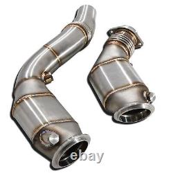 Direnza 3 Exhaust Sports Cat Downpipes For Bmw M2 Competition / Cs F87 18-21
