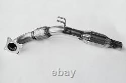 Downpipe Exhaust 76mm with CAT s/s for SEAT Leon Cupra 2.0 TFSi VW Golf 5 6