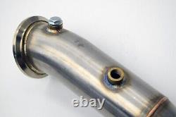 Exhaust 3.5 De-cat Down Pipe For Bmw 1 2 3 Series F20 F22 F23 F30 F31 B48 14-19