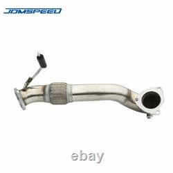 Exhaust 3 De Cat Decat Downpipe Stainless For Audi Tt A3 8p 2.0 Tfsi Roadster