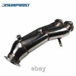 Exhaust De Cat Bypass Decat Downpipe For Bmw E82 E88 E90 E91 N55 Turbo Stainless