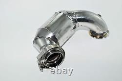 Exhaust downpipe 3 76mm for A. ROMEO BRERA Coupé / Spider 1750 TBi with HJS Cat