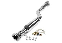 For Mazda Polished Stainless Muffler Exhaust Hi Flow De Cat Downpipe 03-12 RX-8