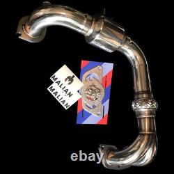 For Toyota MR2 Spyder 1.8 Exhaust Downpipe + 100 Cell Sports Cat, Track Option