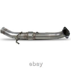 Ford Focus RS MK3 2016-2019 Scorpion Car Exhaust De-Cat Downpipe Pipe GhostBikes