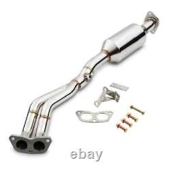 Gravity Performance 2.25in 200 Cell Sports Cat Downpipe for Mazda MX-5 NB 01-05