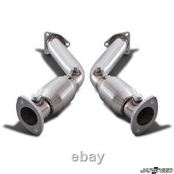 Japspeed 200cpi Sports Cat Stainless Exhaust Downpipes For Nissan 350z 03-05