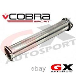 MT14 Cobra sport Mitsubishi Evolution 7/8/9 02-07 Decat Pipe
