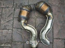 Mercedes GENUINE E63s AMG 2 Catalytic downpipe A2134903700 A2134903800 CATS w213