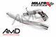 Milltek Audi S3 8V Sport Cat Largebore Downpipe 3 Fits OEM Exhaust