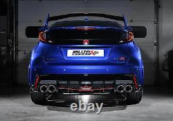 Milltek Civic Type R FK2 Decat Downpipe Exhaust Stainless 3 Removes OE Cat