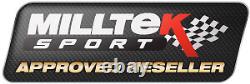 Milltek Downpipe Sports Cat Golf GTi MK5 & Edition 30 Exhaust Fits 2.75 System
