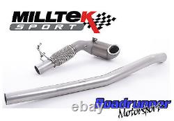 Milltek Golf R MK7 + MK7.5 Sports Cat Downpipe Audi S3 8v RACE CAT 3 SSXVW387