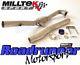 Milltek SSXAU284 3 Decat Downpipe Stainless Exhaust Removes Cat Fits 2.75 Sys