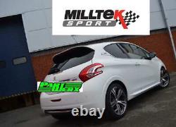 Milltek Sport Exhaust Downpipe De Cat for Peugeot 208 1.6 GTI Citroen DS3 16vTHP