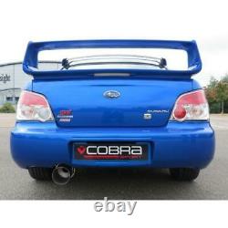 SC30c Cobra sport for Subaru Impreza Turbo 93-00 Turbo Back Race type Decat Res
