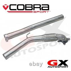 SE21 Cobra sport Seat Leon Cupra 2.0 FSI 240PS 1P-Mk2 06-12 Front Pipe Decat
