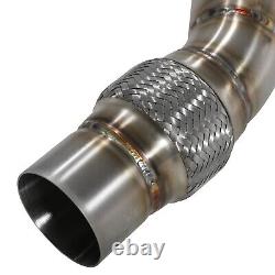 STAINLESS DECAT DE CAT EXHAUST DOWNPIPE FOR BMW 2 SERIES F22 F23 220i B48 15-19