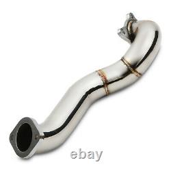 STAINLESS EXHAUST DE CAT DECAT DOWNPIPE FOR AUDI A3 8P 1.4 TFSI 122bhp 125bhp