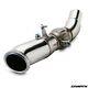 STAINLESS EXHAUST DE CAT DECAT DOWNPIPE FOR BMW 4 SERIES F32 F33 F36 420i 428ix