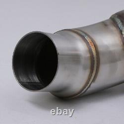 STAINLESS SPORT EXHAUST DE CAT DECAT DOWNPIPE FOR BMW 5er E60 E61 530d M57N2