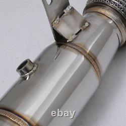 STAINLESS SPORT EXHAUST DE CAT DECAT RACE DOWNPIPE FOR BMW F30 F32 340i 440 B58