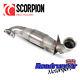 Scorpion 208 GTI Sports Cat Exhaust Downpipe Hi Flow Sport Catalyst New SPGX022
