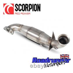 Scorpion 208 GTI Sports Cat Exhaust Downpipe Hi Flow Sport Catalyst New SPGX022