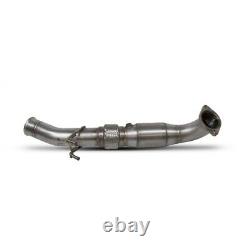 Scorpion Downpipe With Sports Cat Ford Focus Mk3 2.3T RS- SFDX082
