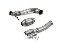 Scorpion Exhaust Downpipe withHigh Flow Sports Cat for Audi RS3 8V Facelift