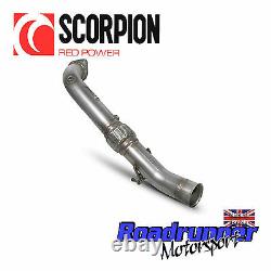 Scorpion Focus RS MK3 Decat Downpipe 3 Stainless De Cat Pipe Exhaust SFDC082
