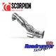 Scorpion Focus ST MK4 2.3 Downpipe Sports Cat Exhaust Catalyst in 3 SFDX091