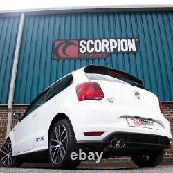 Scorpion Polo GTi 1.8T 6C Sports Cat Exhaust Downpipe 3 High Flow Cat SVWX051