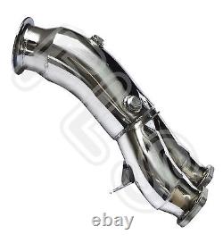Single Turbo N55 STAINLESS STEEL DECAT DOWNPIPE FITS BMW CAT PIPE