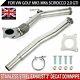 Stainless Exhaust 3 De Cat Decat Downpipe For Vw Golf Mk5 Mk6 Scirocco 2.0 Gti#