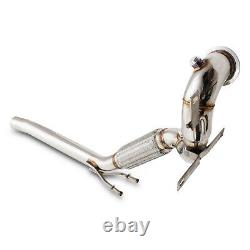 Stainless Exhaust De Cat Bypass Decat Downpipe For Audi A3 8v 1.4 Tfsi 13-17
