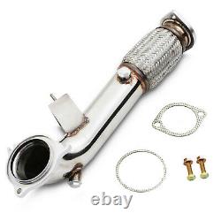 Stainless Exhaust De Cat Bypass Decat Downpipe For Ford Fiesta St 180 St180